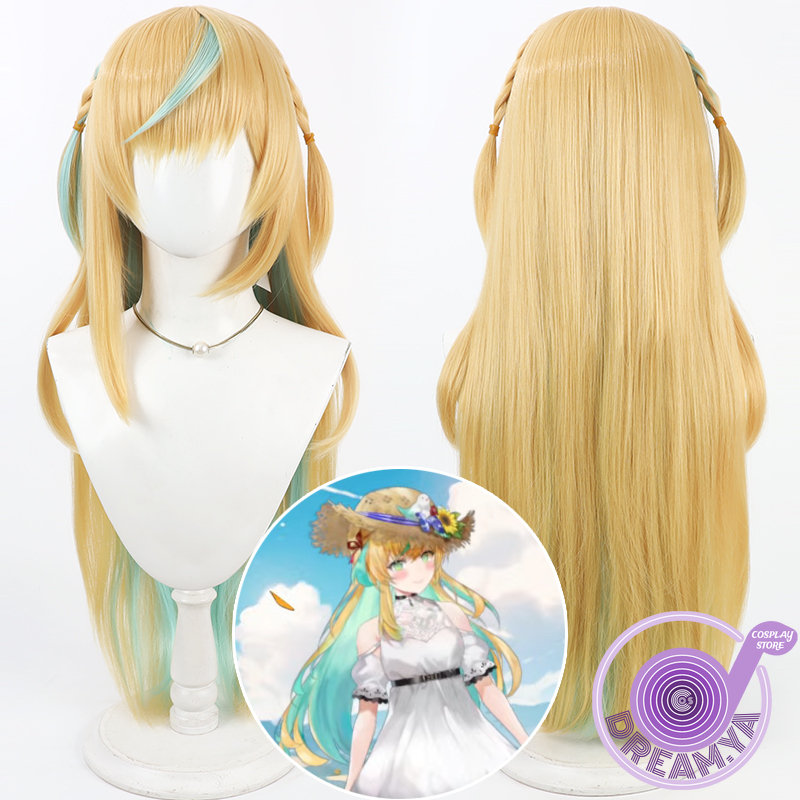 Synthetic Wigs - Wig Cosplay Tachitsute Toto Vtuber Rambut