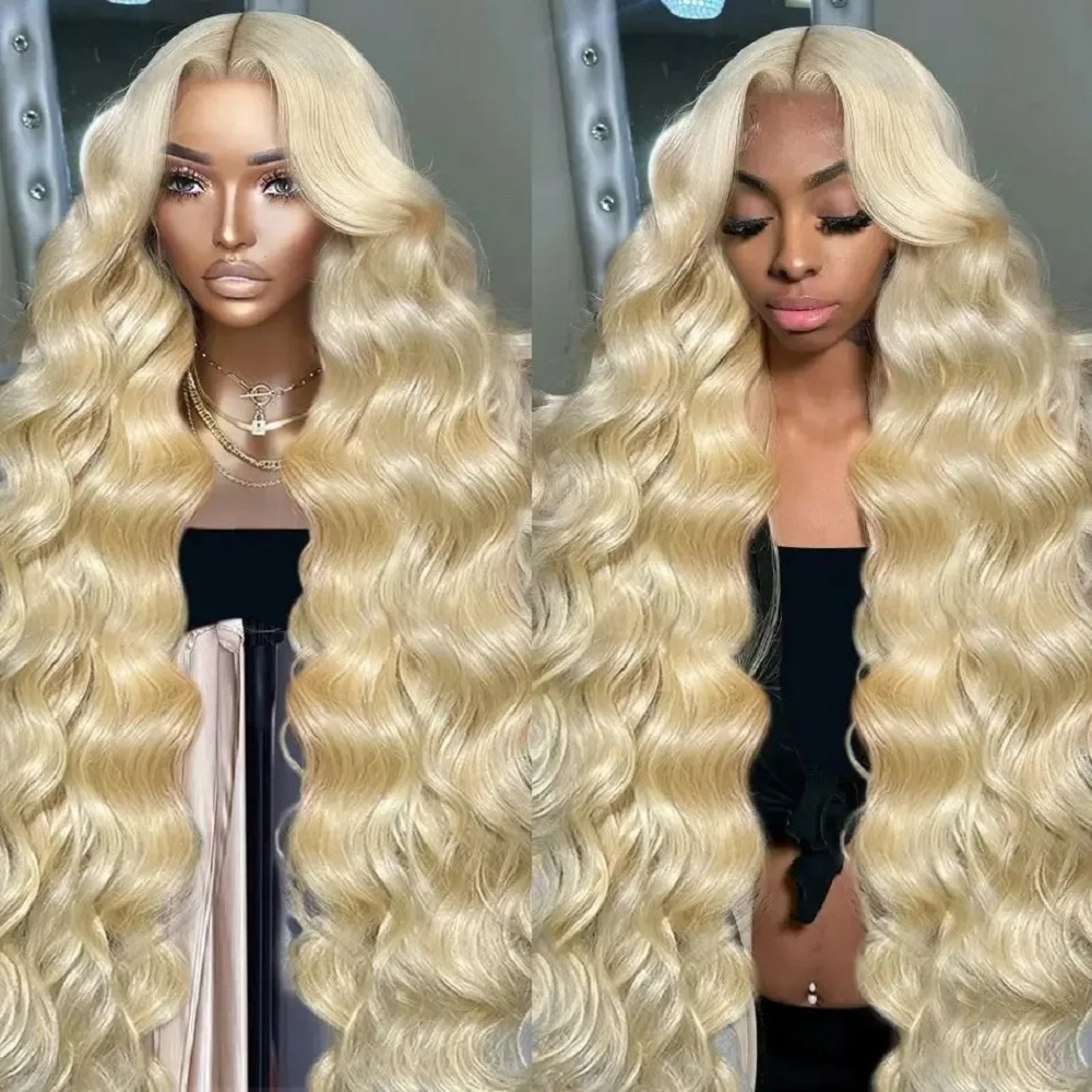 Lace Front Wigs - Wig Rambut Manusia 46 Inci HD