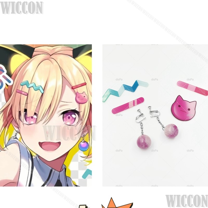 Nakamachi Arale Virtual Idol B - Hair Clips ulasan dan harga