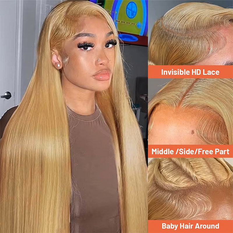 Wig dengan rambut lurus, trans - Lace Front Wigs ulasan dan harga