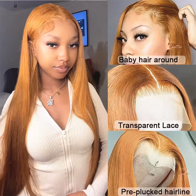 Wig dengan rambut lurus, trans - Lace Front Wigs ulasan dan harga