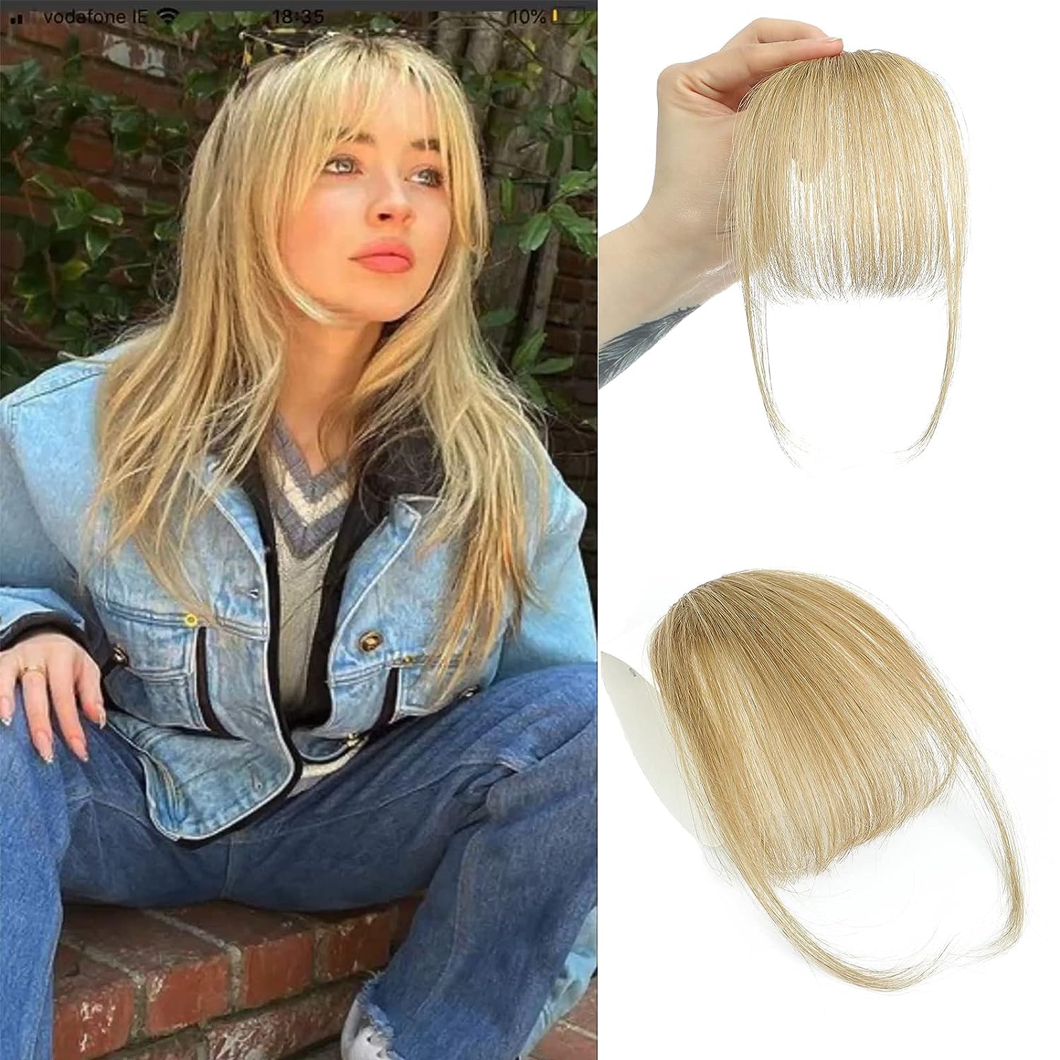 100% rambut manusia klip poni  - Seamless Clip In Hair Extensions Human Hair ulasan dan harga