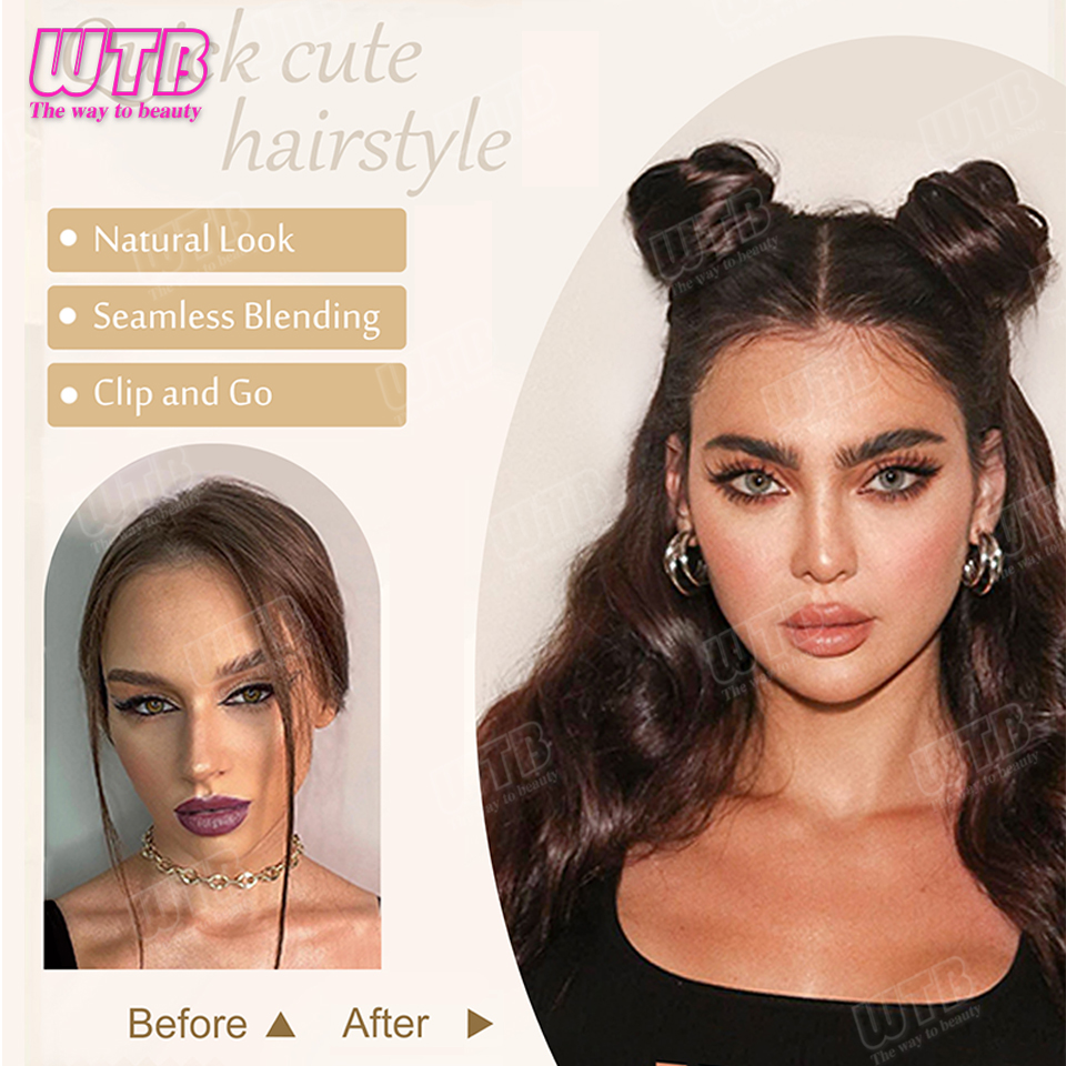 Klip Cakar Mini Sintetis Dalam - Claw Clip Messy Bun Hair Piece ulasan dan harga