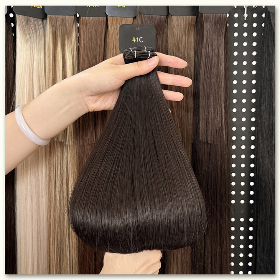 Siap Kirim Genius Weft Rambut  - Invisible Tape In Extensions Real Hair ulasan dan harga