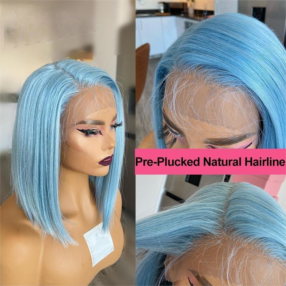 Wig Bob Pendek Lurus, Model Pi - Short Pixie Cut Wig Human Hair Cheap ulasan dan harga