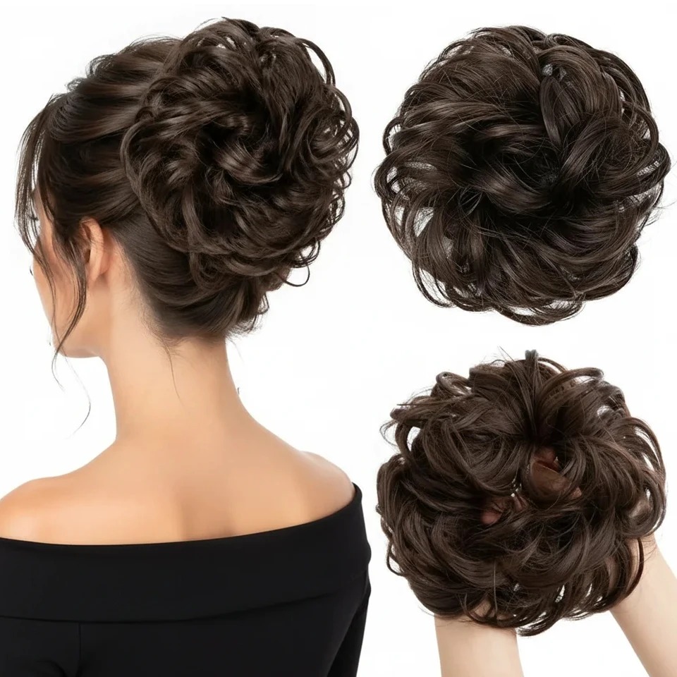 Aksesori rambut berbentuk sang - Claw Clip Messy Bun Hair Piece ulasan dan harga