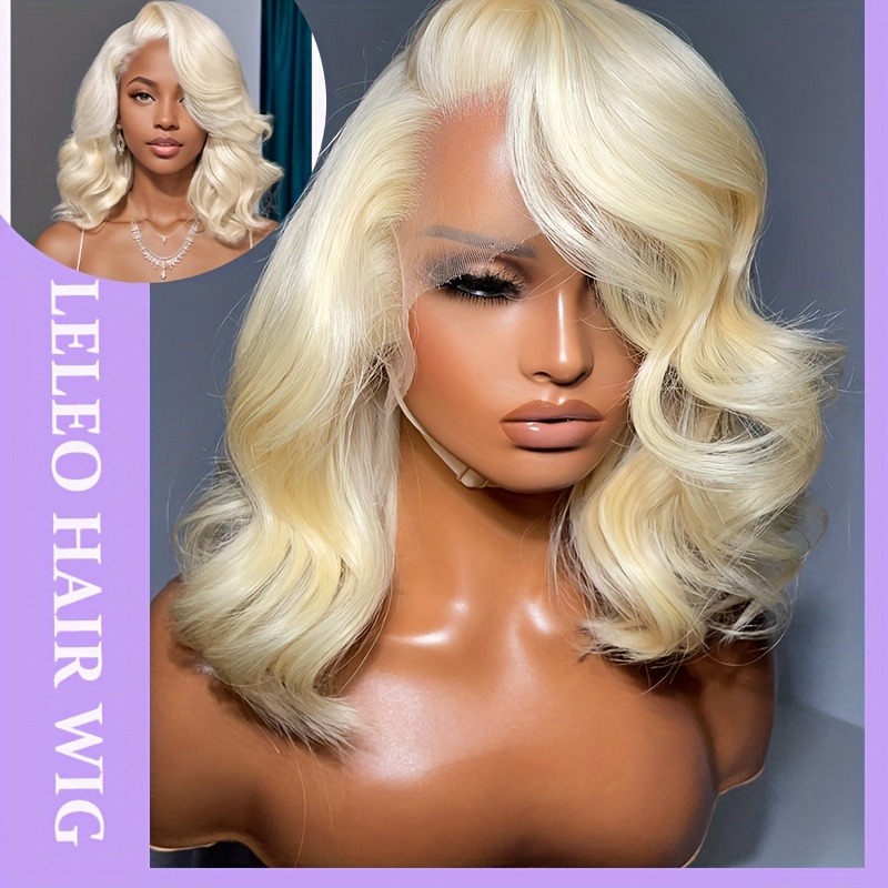 613 Wig Rambut Asli dengan Bag - 613 Blonde Body Wave Lace Front Wig ulasan dan harga