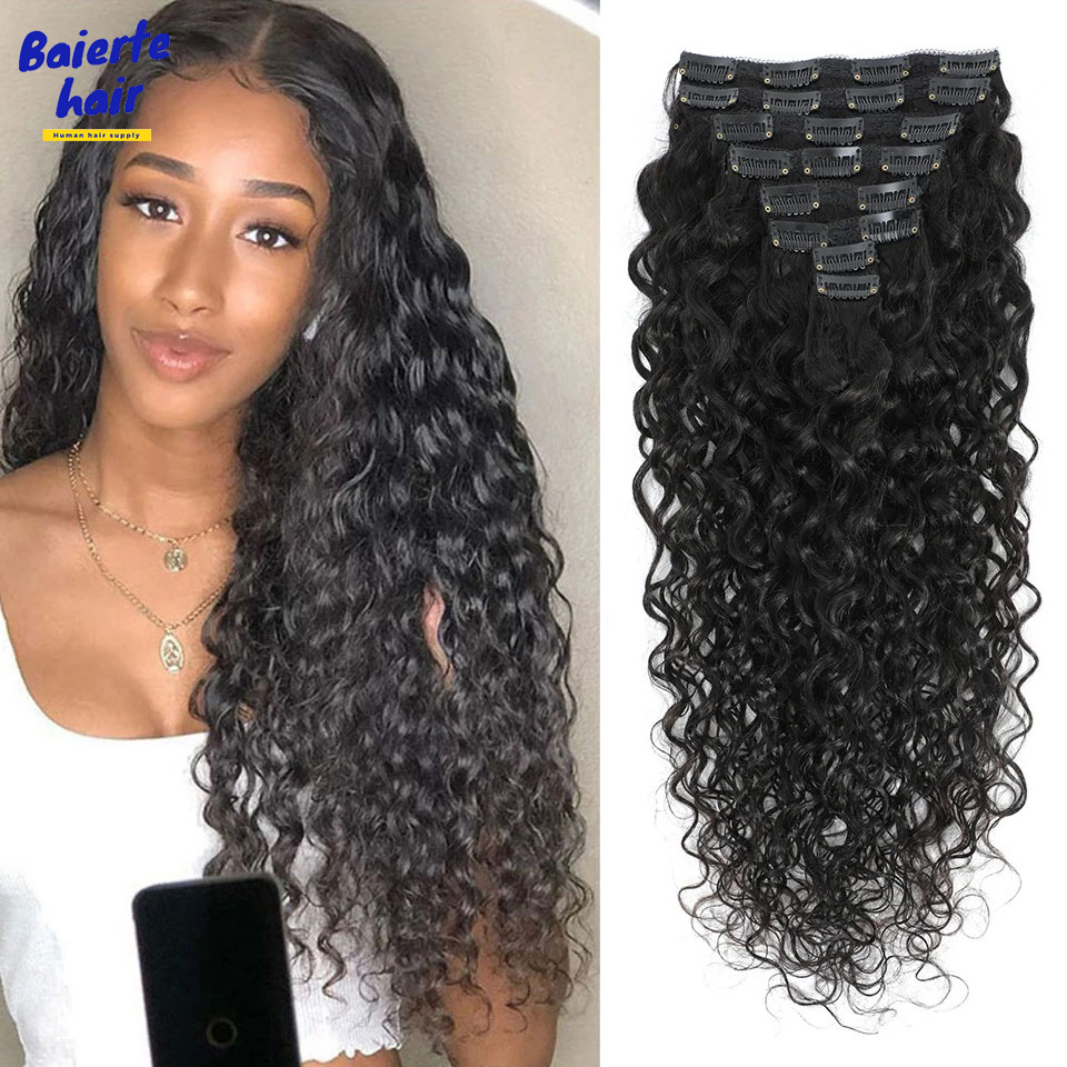 Ekstensi Rambut Manusia Clip I - Seamless Clip In Hair Extensions Human Hair ulasan dan harga