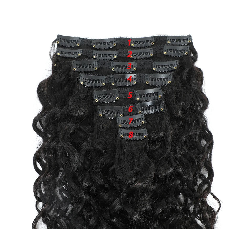 Ekstensi Rambut Manusia Clip I - Seamless Clip In Hair Extensions Human Hair ulasan dan harga