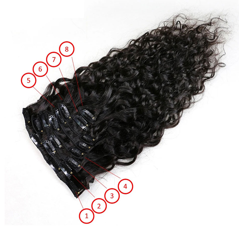 Ekstensi Rambut Manusia Clip I - Seamless Clip In Hair Extensions Human Hair ulasan dan harga