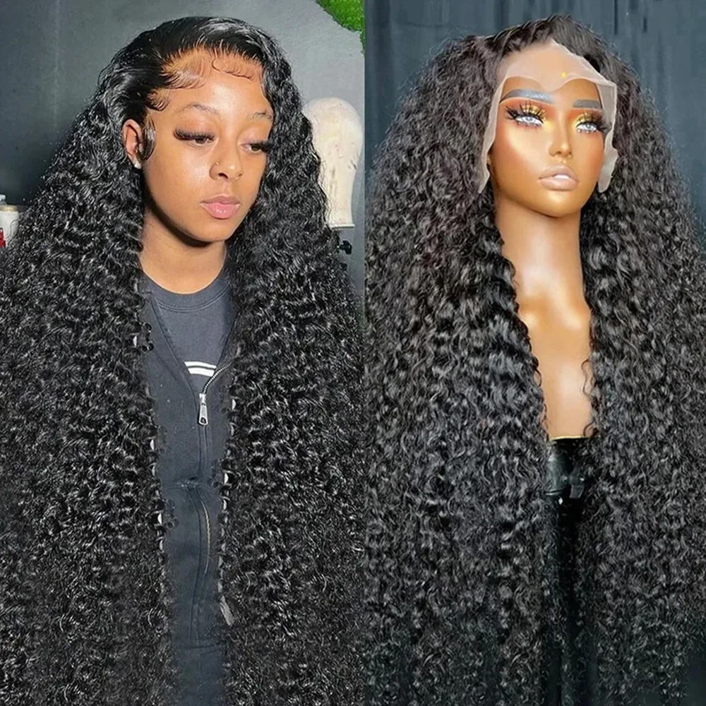 Wig Rambut Asli Deep Wave 13x4 - Lace Front Wigs ulasan dan harga