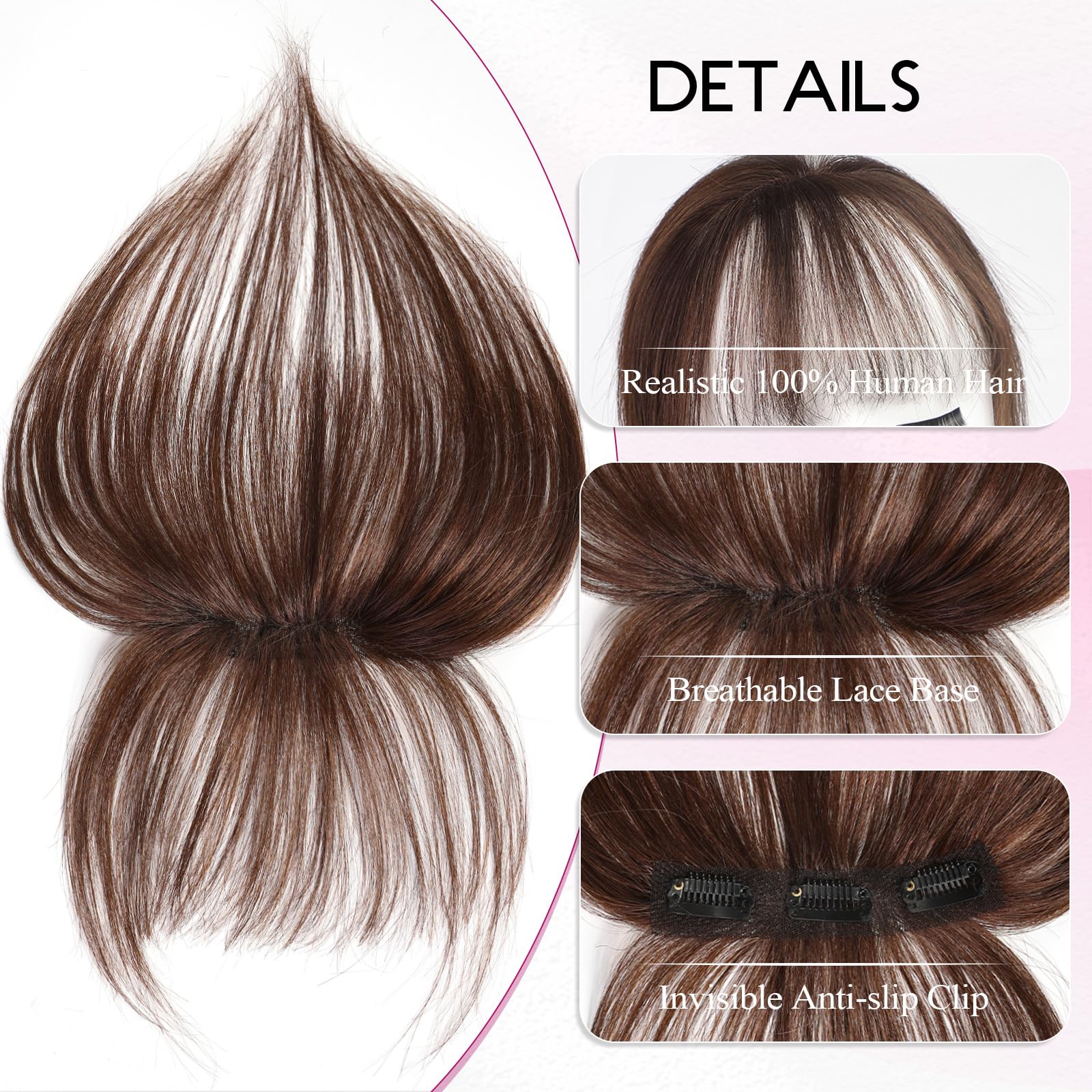 Poni Rambut Asli Manusia 100%  - Seamless Clip In Hair Extensions Human Hair ulasan dan harga