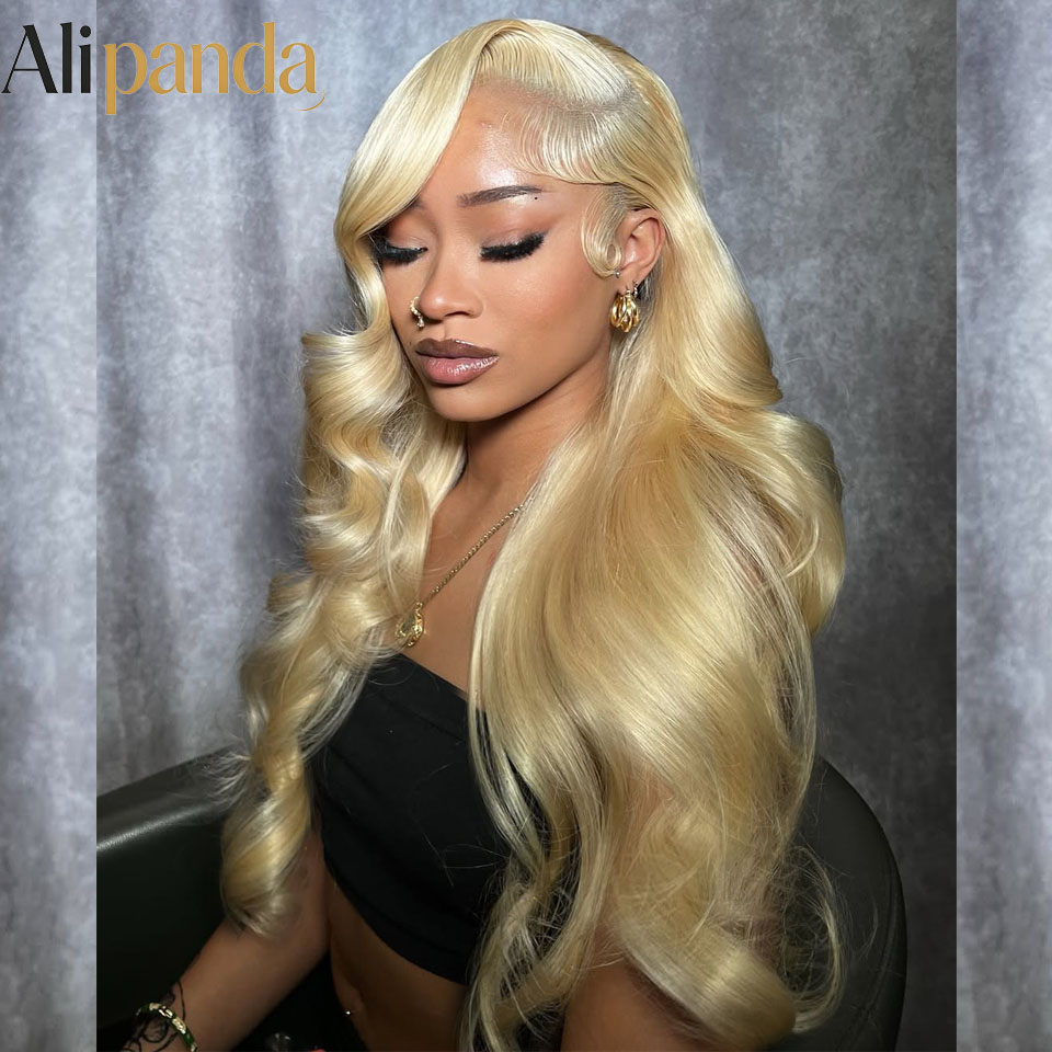 Wig Rambut Manusia 613 13x6 Bo - 613 Blonde Body Wave Lace Front Wig ulasan dan harga