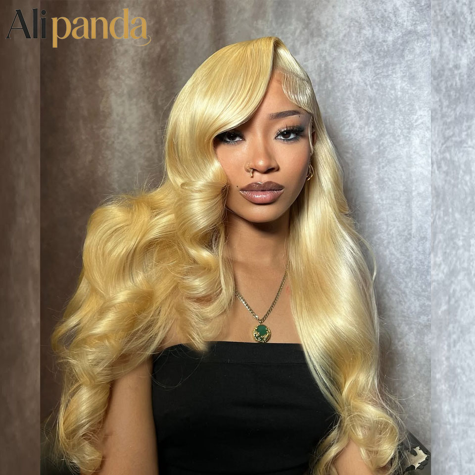 Wig Rambut Manusia 613 13x6 Bo - 613 Blonde Body Wave Lace Front Wig ulasan dan harga