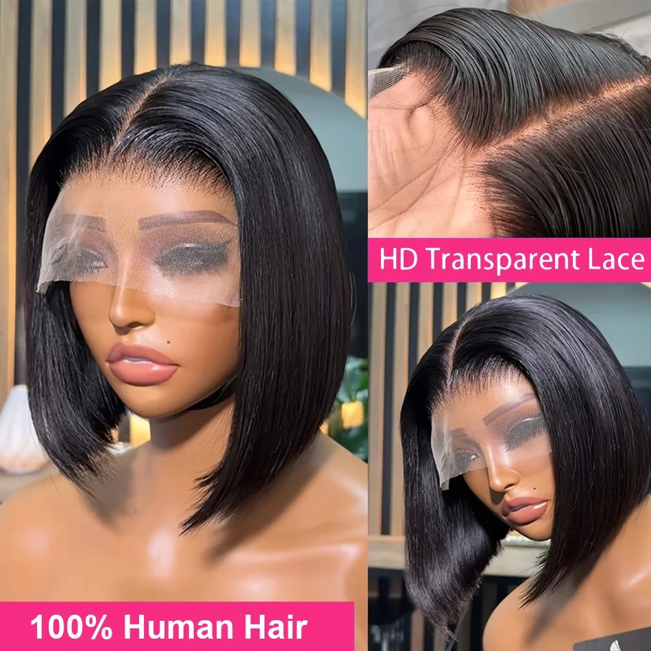 Wig Bob Rambut Manusia, Model  - Glueless Wear And Go Human Hair Wig ulasan dan harga