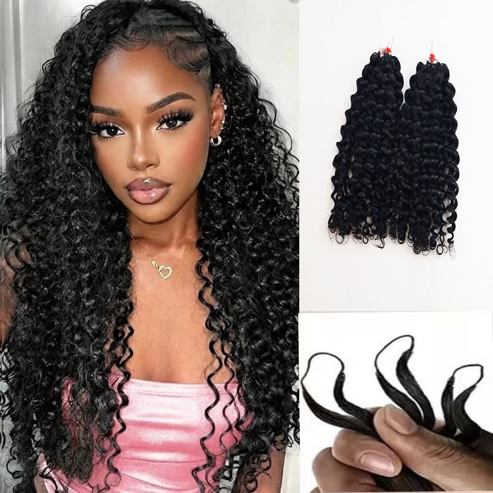Rambut Manusia Keriting Bergel - Hair Bundles ulasan dan harga